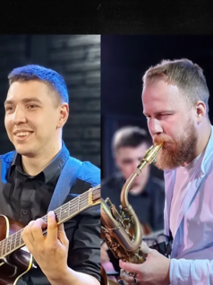 Классика джаза - Михаил Брусов (саксофон) и Дмитрий Рябов (гитара) в EverJazz