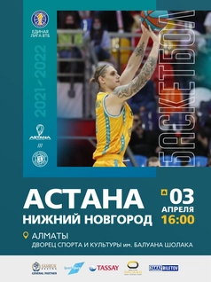 ПБК «Астана» против БК «Нижний Новгород»