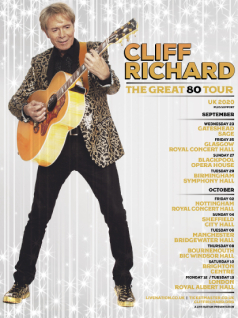 Cliff Richard: The Great 80 Tour 2020