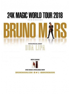 Bruno Mars 2018 Tour