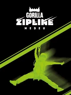 Аттракцион Gorilla Zipline Medeu 
