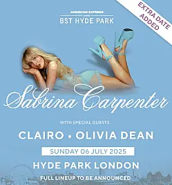 Amex Presents BST Hyde Park - Sabrina Carpenter - Ultimate Bar Package Amex Presents BST Hyde Park - Sabrina Carpenter - Ultimate Bar Package