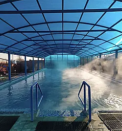 Новый год на горячих источниках "Мираж" и "Омир су"