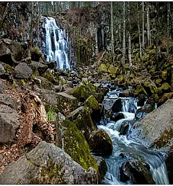 Водопад Медвежий в Тургене