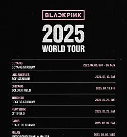 BLACKPINK 2025 World Tour BLACKPINK 2025 World Tour