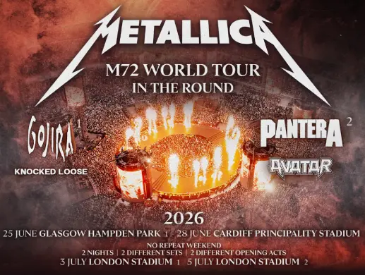 Metallica: M72 World Tour