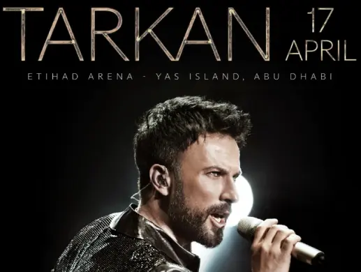 Концерт Tarkan в Abu Dhabi