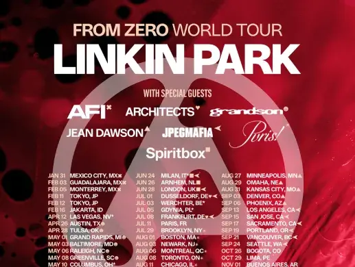 LINKIN PARK: From Zero World Tour 2025