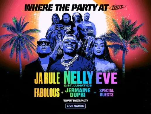 Nelly with Eve & Special Guests: Where The Party At Tour